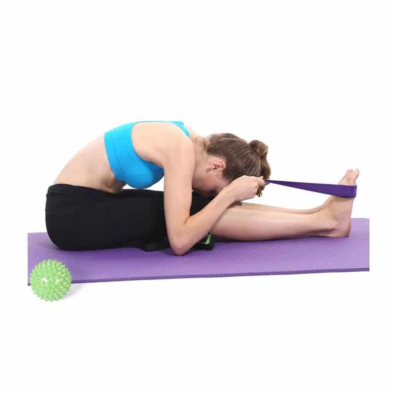 Sangle de yoga 1,8m pour étirement et flexibilitéde MoKo
